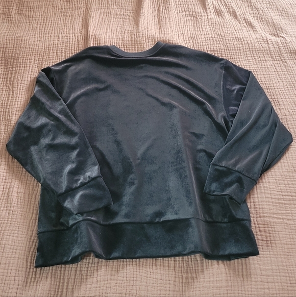 Athleta Black Velvet Sweater - Picture 4 of 5